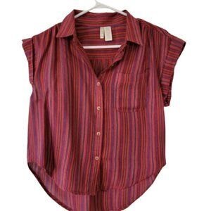 Japna biho aztek look sleeveless blouse